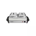 Stainless Steel Buffet Server with 2 Crocks C336371