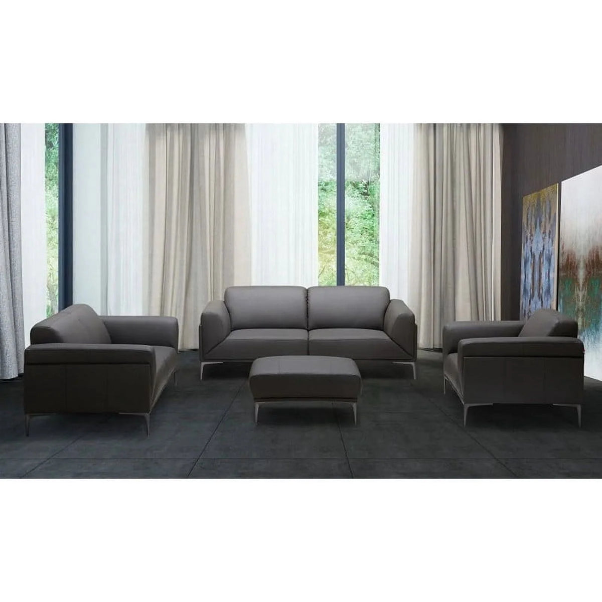 Grey 3-Piece Motion Living Room Set G629075