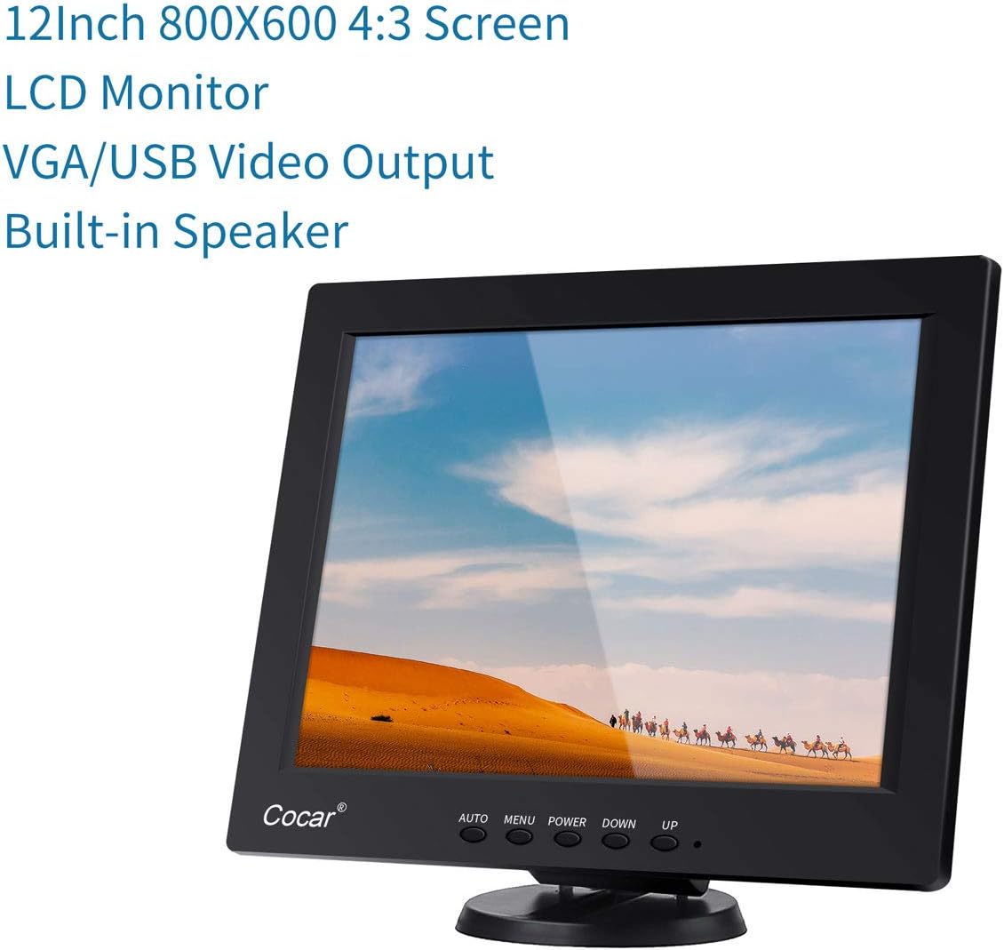 12 Inch LCD Touchscreen Monitor POS Systems Q295