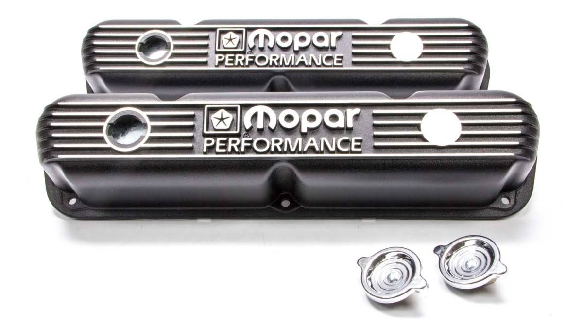 Black Cast Aluminum Valve Cover N61462