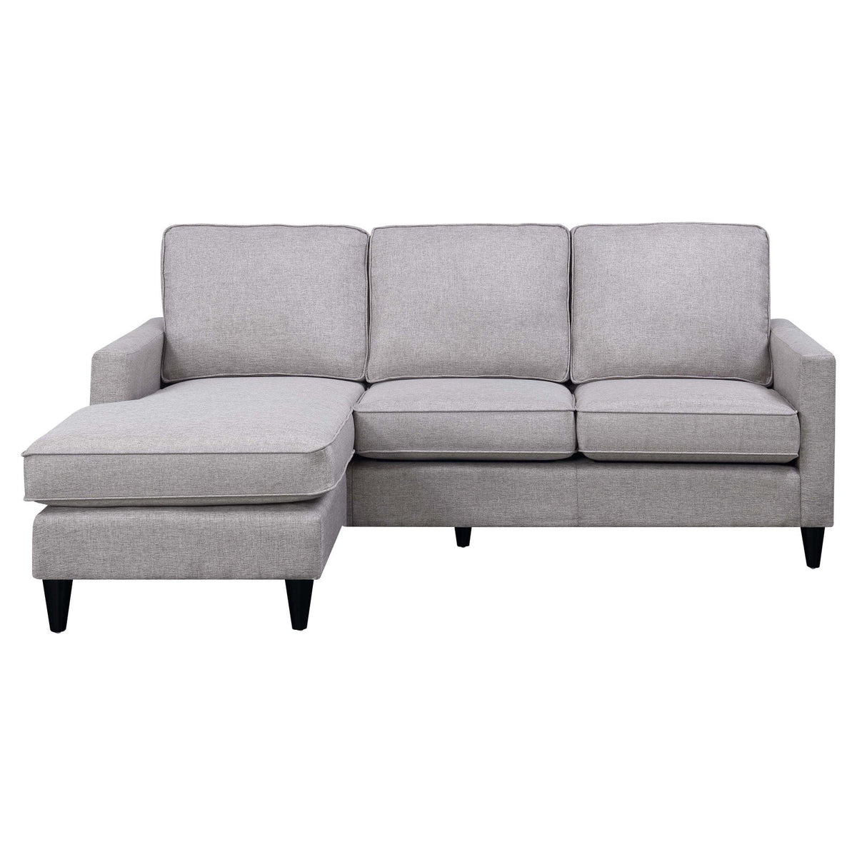 Charcoal Reversible Chaise Sectional M74011