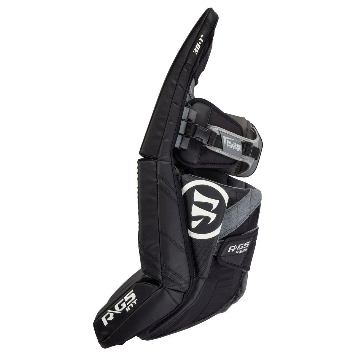 31+1x22 Black Goalie Leg Pads T600