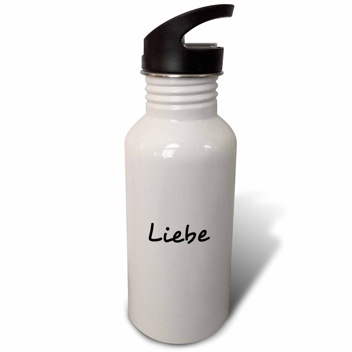 21 oz Black Sports Water Bottle P70928
