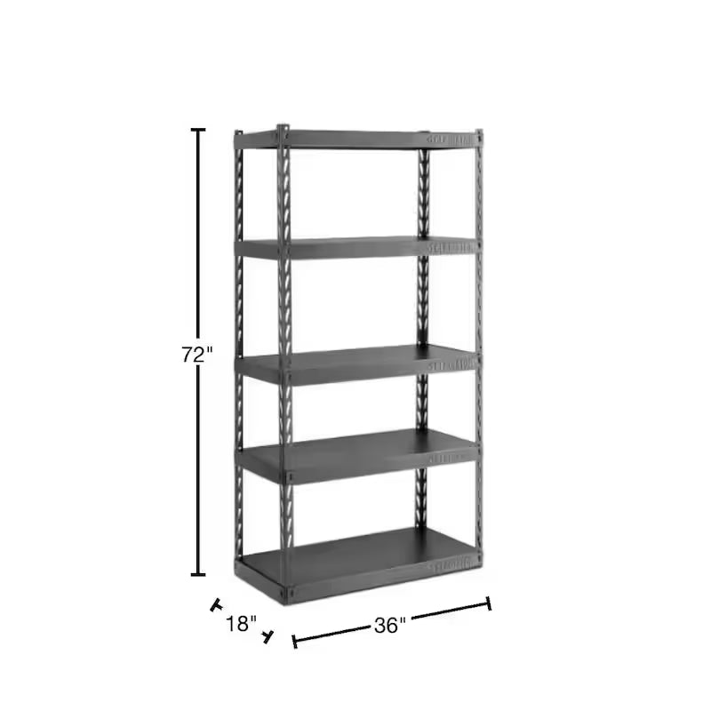 5-Tier Steel Garage Storage Shelving Unit I127