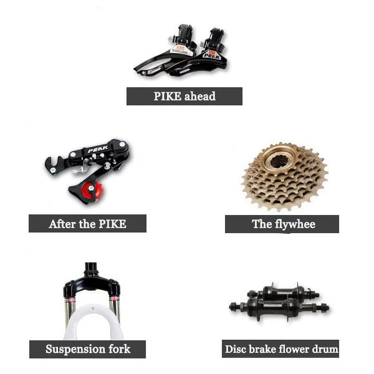 26-Inch Wheels 21 Speed Dual Disc Brake Mountain Bike N899