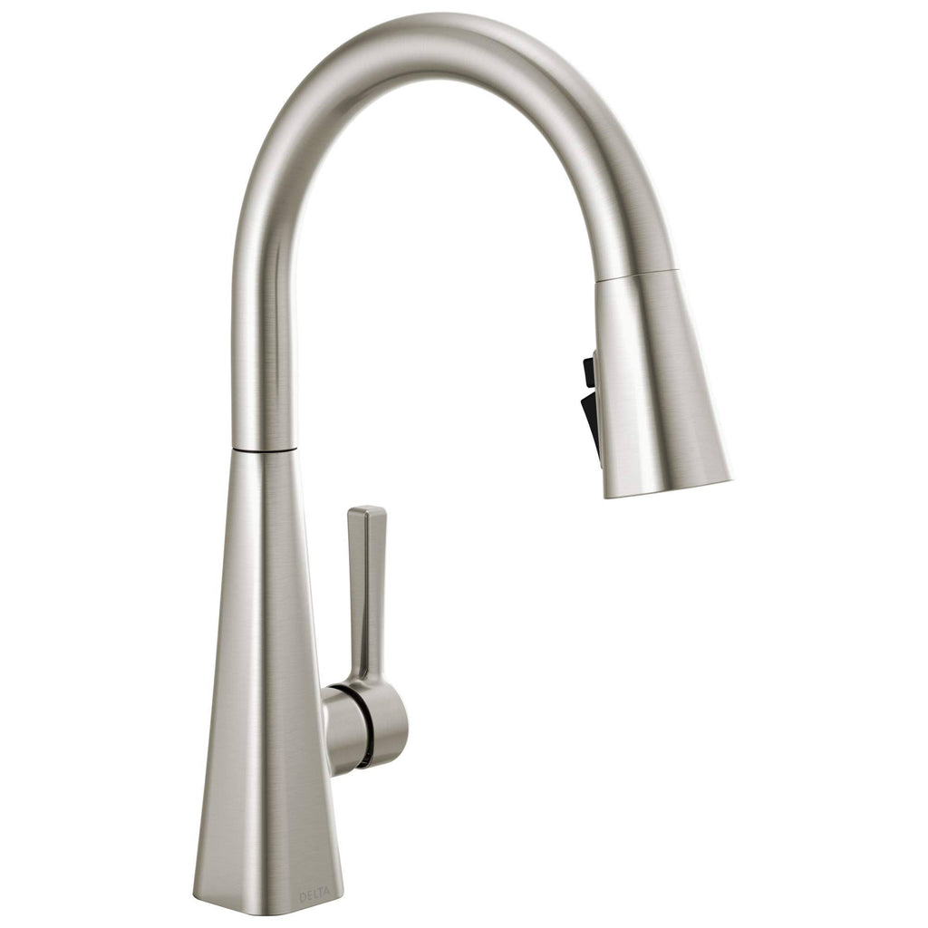 Single-Handle Pull-Down Kitchen Faucet, SpotShield Stainless P884145