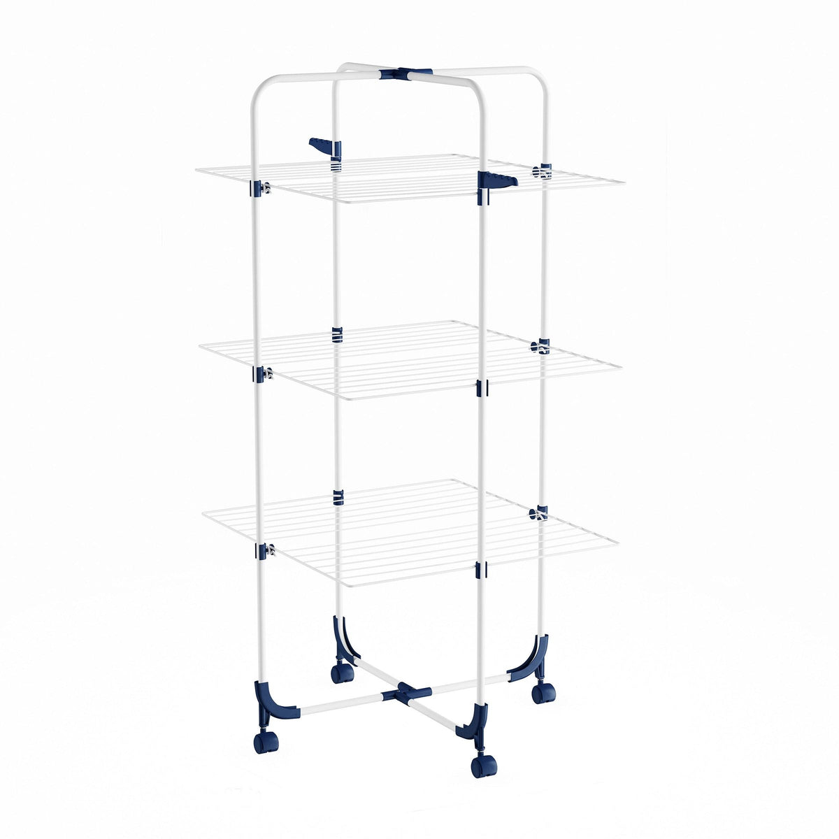 3-Tiered Clothes Drying Rack and Laundry Station L31336