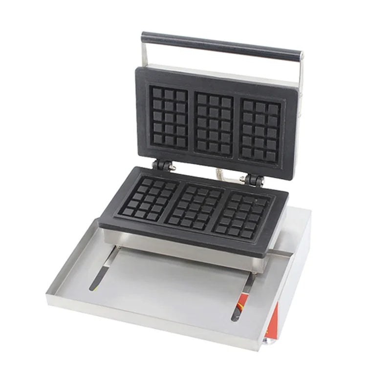 Stainless Steel Electric Square Waffle Maker M9134