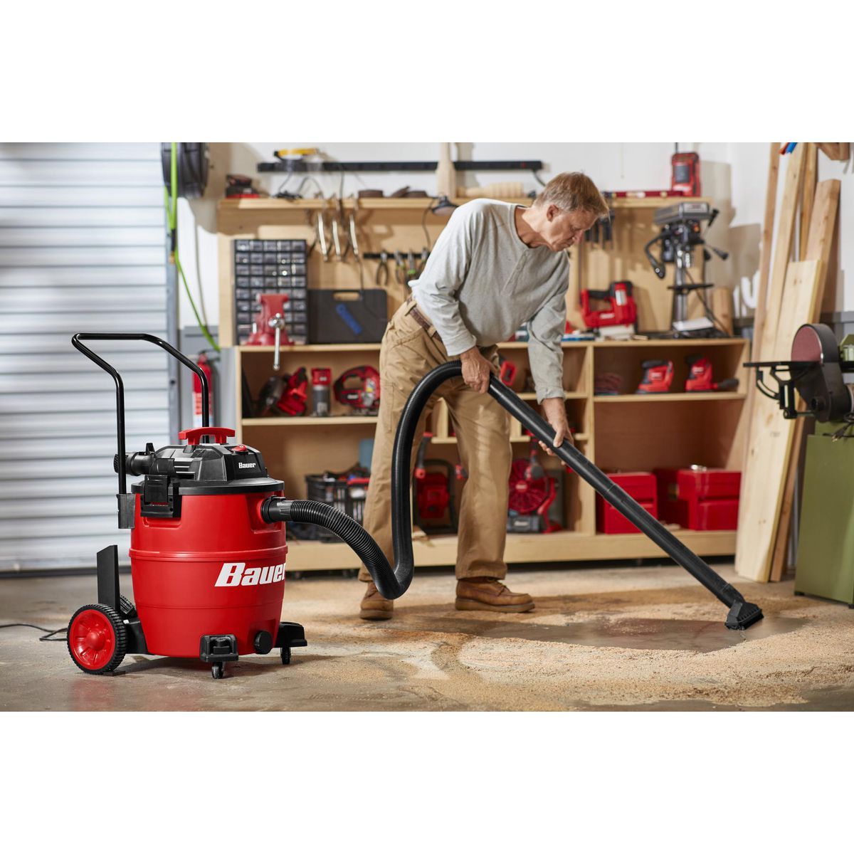 16 Gallon Wet/Dry Vacuum with Cart O422313