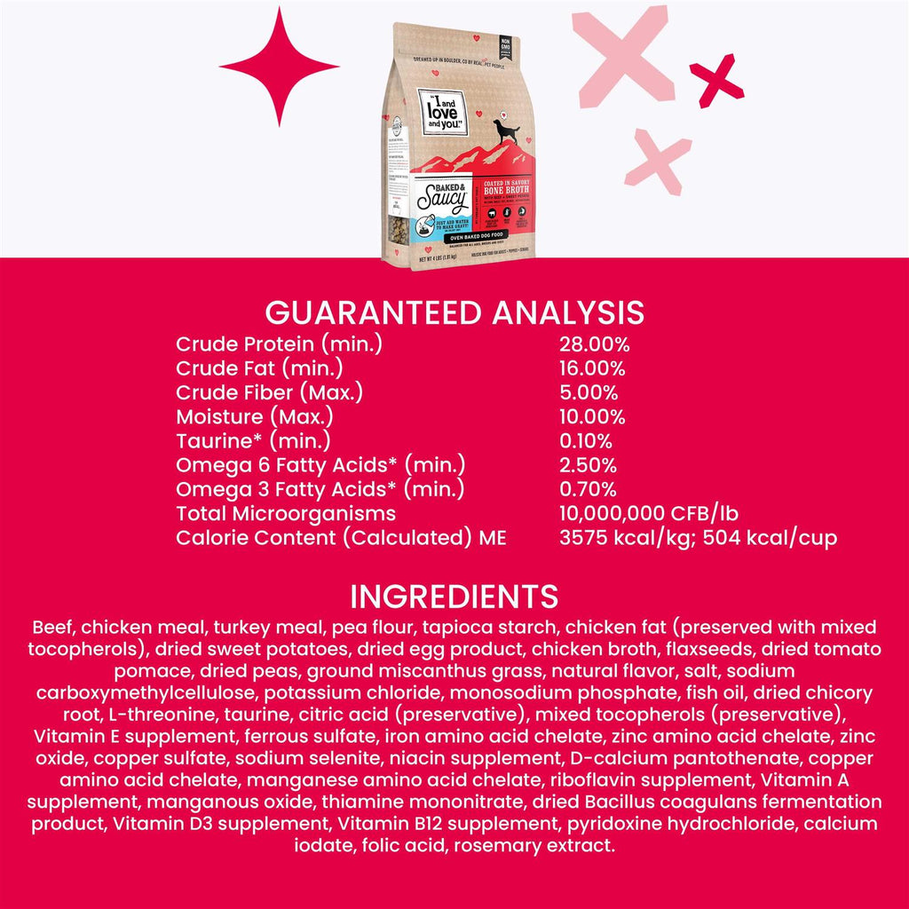 Baked Beef & Sweet Potatoes Dry Dog Food Z573635