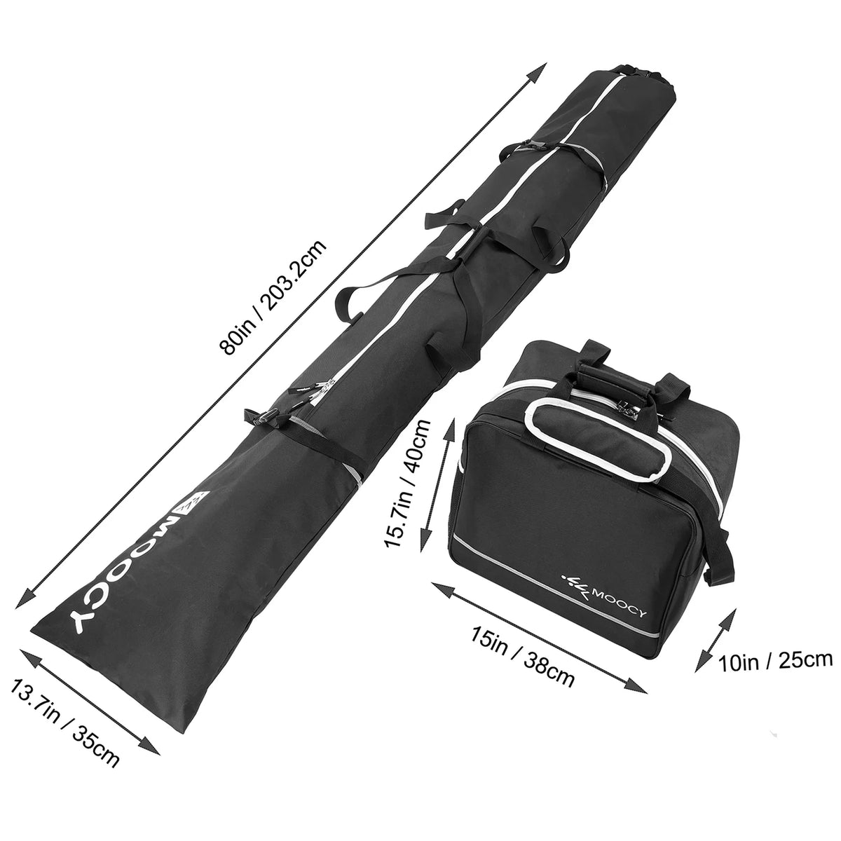 Ski Pack and Boot Combo Waterproof Padded U723835