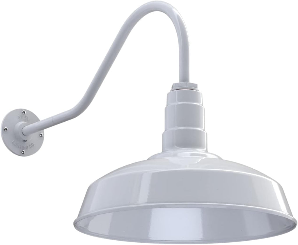 Matte Black Outdoor Barn Light S34835