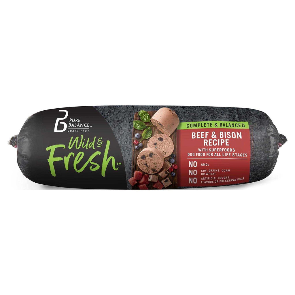 Wild & Fresh Beef & Bison Dog Food V484607