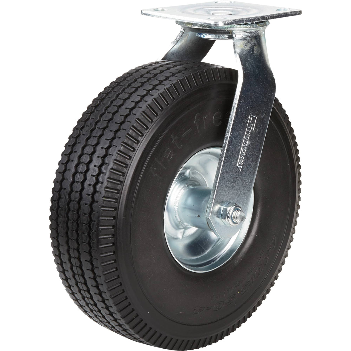 10in. Swivel Flat-Free Solid Polyurethane Caster E831