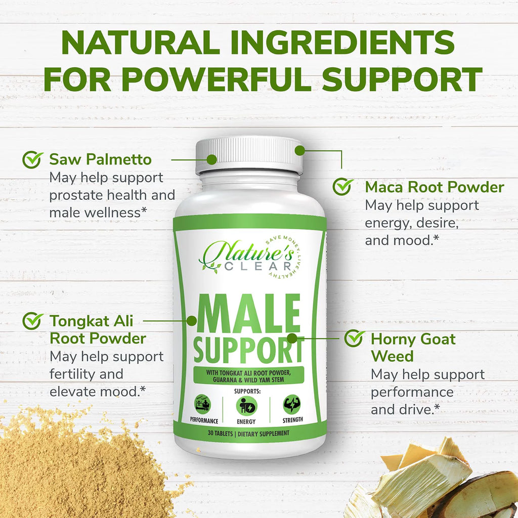 Male Support Supplement 30 Tablets S5171