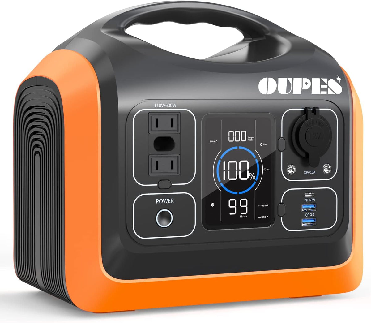 Portable Power Station LiFePO4 Battery with 2 X100W Solar Panel M941840