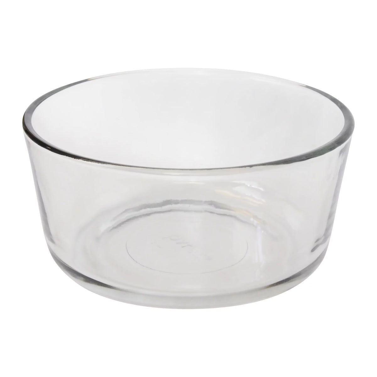 Clear Glass 4-Cup Food Storage Bowl with Lid X5318