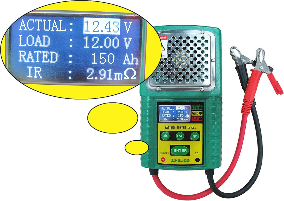 LCD Indication Lead-Acid Battery Tester Z4981