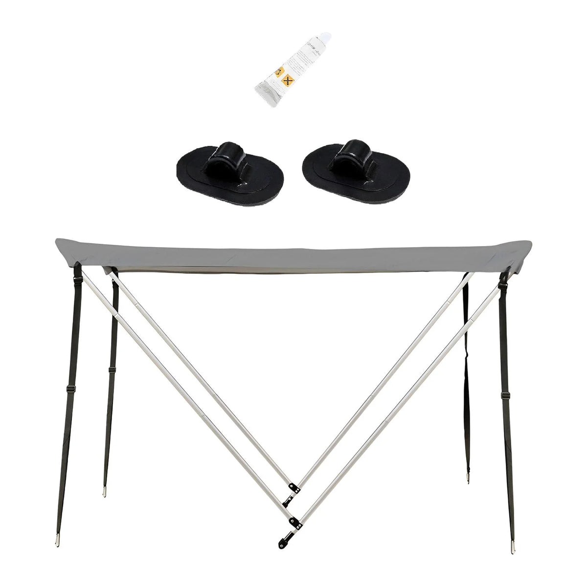 Boat Canopy Bimini Top Replacement Cover 3PCS I8535