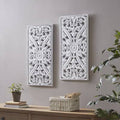 2 Piece Carved Wall Decor Set N4617