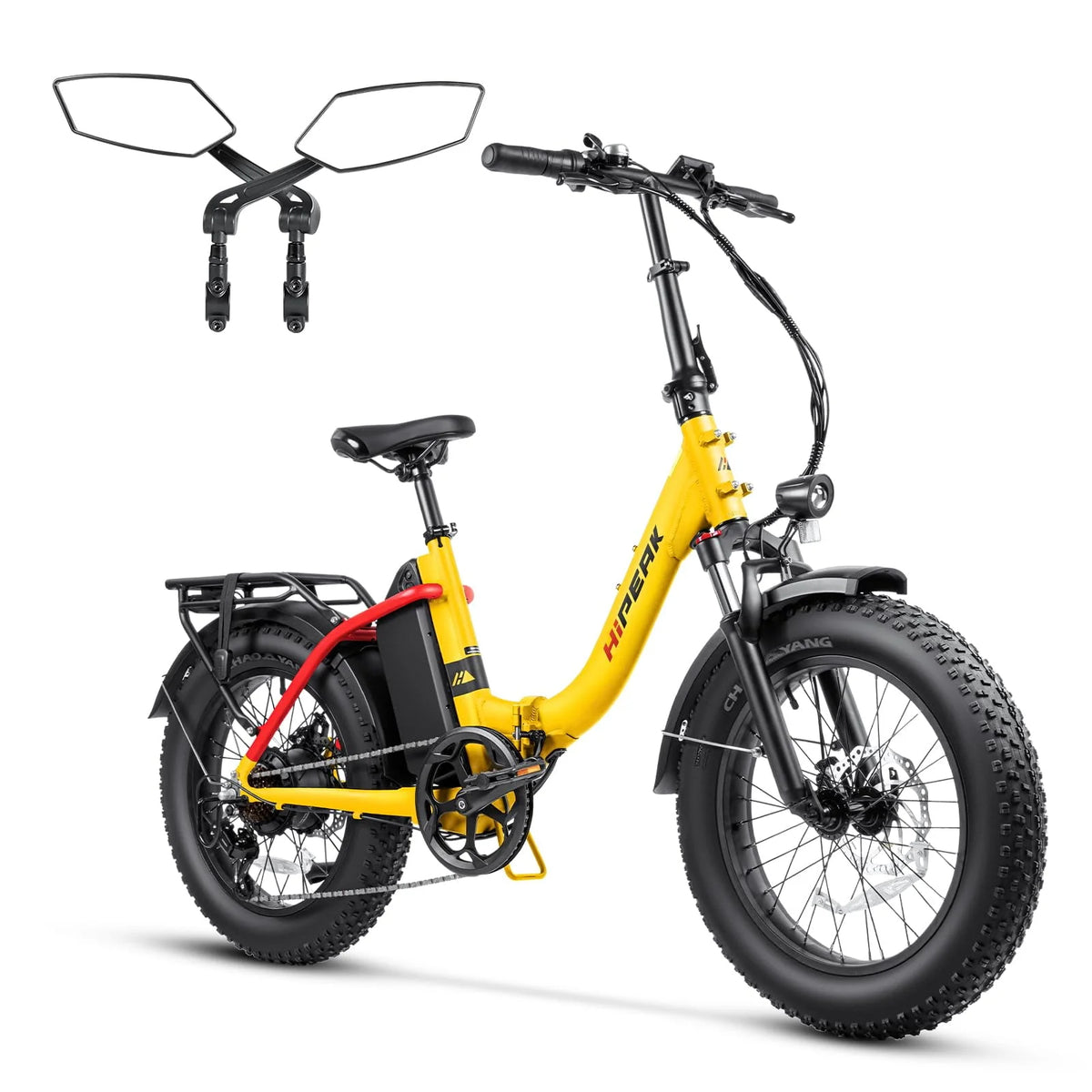 750W Folding Electric Bike 48V 15Ah 20 x 4.0 Fat Tire M576277