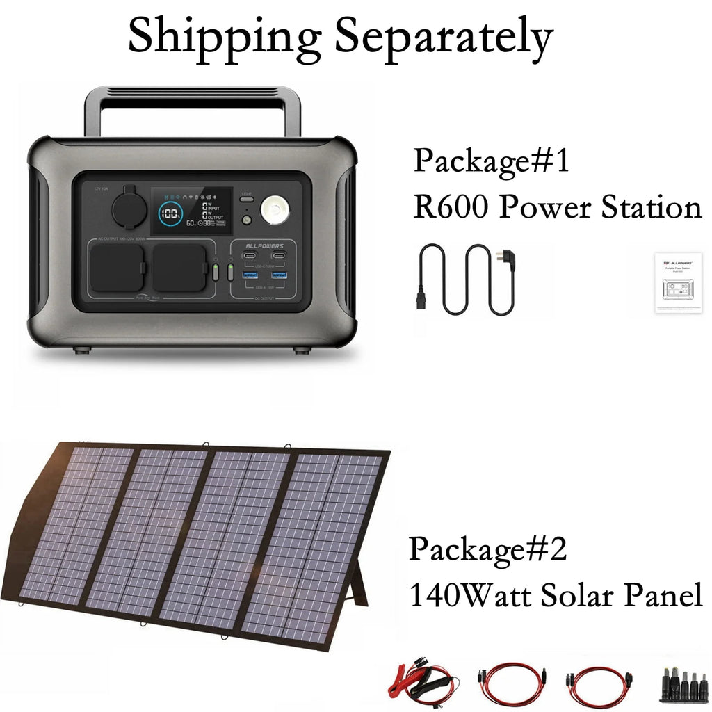 Portable Power Station 600W 299Wh LiFePO4 Battery O907