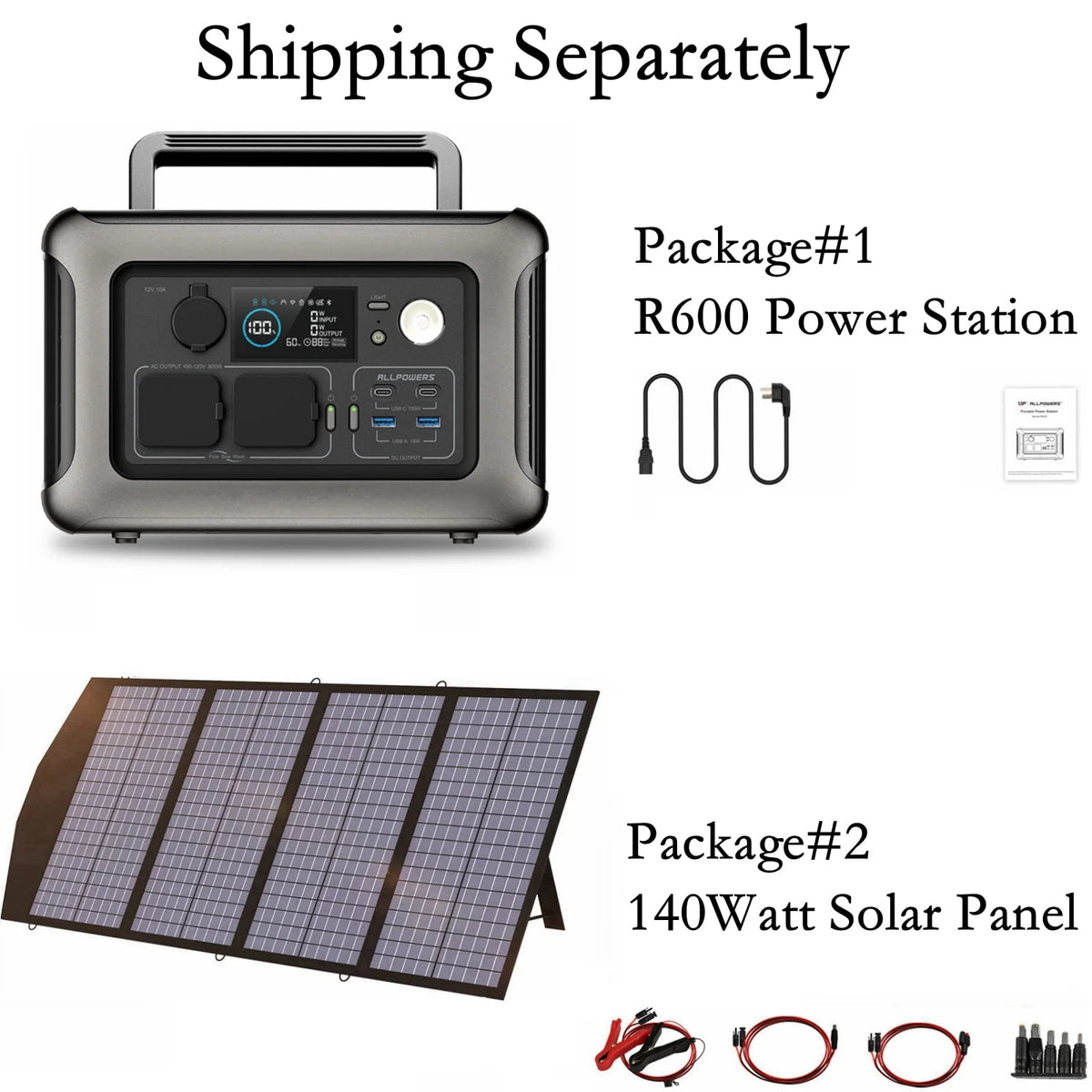 Portable Power Station 600W 299Wh LiFePO4 Battery O907