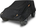 2 Door Full Car Cover with Driver Door Zipper N813