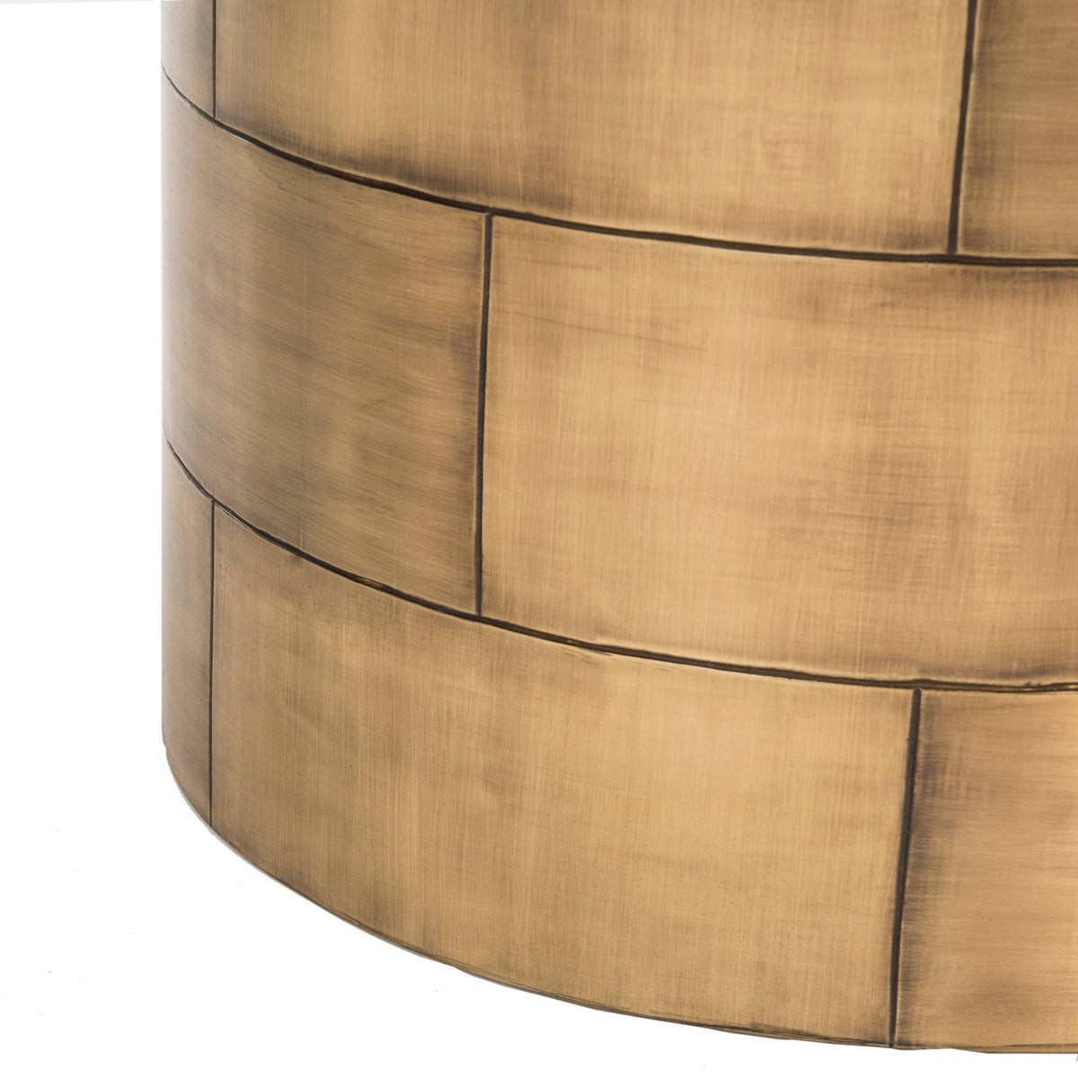 Brass Round Side Table C473