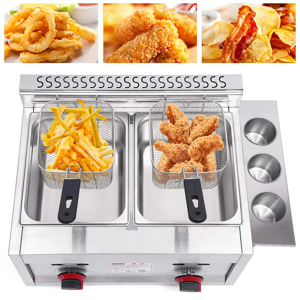 Propane Gas Countertop Infrared Fryer H473777